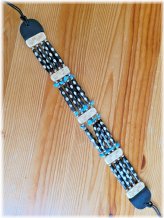 Turquoise Stone Bone Choker Necklace