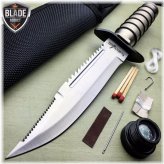 Rugged Defender Fixed Blade Knife with Sheath