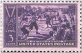 Vintage Baseball Centennial Stamp #855