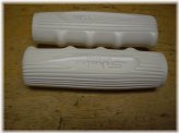 Vintage White Bicycle Handlebar Grips