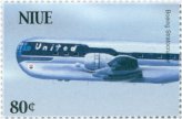 Niuean Stratocruiser Stamp