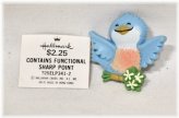 Blue Bird Treasured Pin