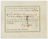 Colonial Connecticut Currency