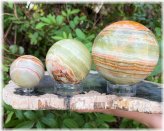 Forest Depths Onyx Spheres