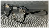 Black Gold Spring Hinge Eyeglasses by GUCCI