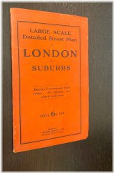 Vintage London Suburbs Street Guide