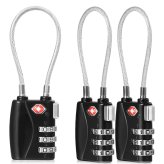 Secure Travel Lock with Open Alert Indicator