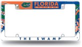 Gators Pride Chrome License Plate Frame
