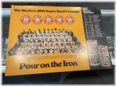 Steelers Super Bowl Champions Iron City Beer Cardboard Display