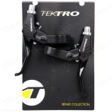 Black Linear Pull Bike Brake Levers by Tektro RS360A