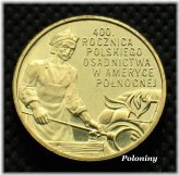 Polish Settlement Bicentennial Commemorative Coin
