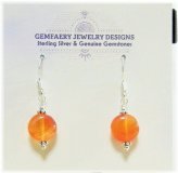 Carnelian Glow Earrings