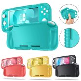 Switch Lite Shield: Soft and Protective Silicone Case with Hand Grip Cover