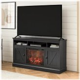 Fireplace Media Console