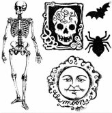 Spooky Stamp Sampler