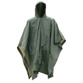 Green Military Style Rain Poncho & Shelter