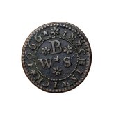 Chiswick Halfpenny Trade Token - England 1666