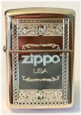 Brass Frame Zippo Lighter