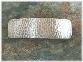 Silver Serenity Barrette