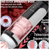 Telescopic Heating Stroker - Men's Personal Pleasure Device
