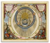 Brahe's Planisphere - 1660 Harmonia Macrocosmica Plate 6 - 20x24