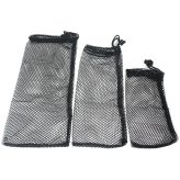 Mesh Drawstring Ditty Bag Set by Coghlan's - 3 Pieces with Cord-Lock Closure