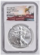 Silver Dollar Eagle 35th Anniversary Edition