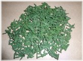 Green Plastic Mini Army Men Set