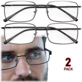 Square Frame Readers Duo