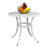 Aluminum Round End Table
