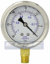 Liquid Filled Vacuum Gauge