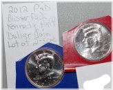 2012 P & D Kennedy Half Dollar Uncirculated Blister Packs