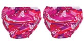 Floral Splash Reusable Swim Diaper Set