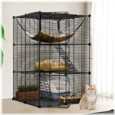 Feline Haven DIY Enclosure with Hammock