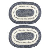 Sunflower Garden Braided Rug Set