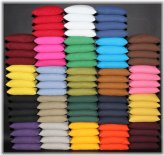 Colorful Resin-Filled Cornhole Bags Set