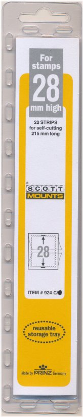 Clearview Strip Mounts - Pack of 22 (28x215 28mm) - Model 924