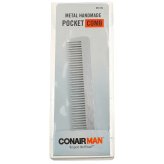 Aluminum Pocket Comb by Conair Man