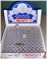 Mercury Dime Storage Tubes - Pack of 100