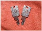 Antique Luggage Key Set