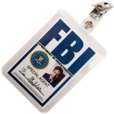 FBI Agent Badge Replica for X-Files Enthusiasts