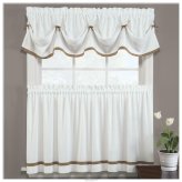 Tiered White Kate Valance