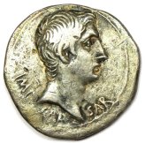 Augustus Silver Cistophorus Coin