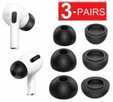 FoamFit Pro Ear Tips - 3 Pairs for Apple Airpods Pro