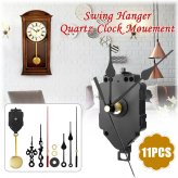 Silent Pendulum Clock Movement Repair Kit with Hands