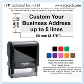 ContactMate Stamp: Multi-Line Address & Contact Info 4913