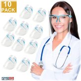 ClearShield Face Cover - Pack of 10