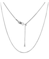 Silver Serenity Adjustable Chain Necklace