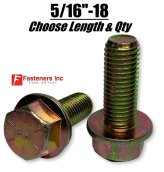 Yellow Zinc Plated Grade 8 Flange Frame Bolt