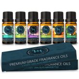 AromaBlend Essential Oil Set - 6 Premium Fragrance Oils for Soap and Candle Making, 10ml Bottles